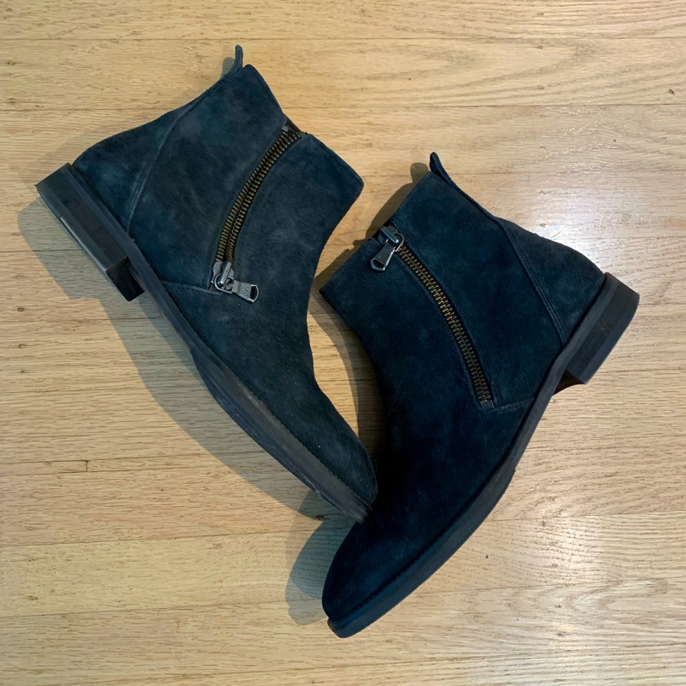 John Varvatos men’s suede boots, size 9.5
